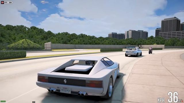 GTA 6 Miami 3d Map Mod Ferrari TR mod on GTA 5 FiveM смотреть онлайн