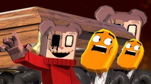 FNF lyrics - TWIDDLEFINGER But Minecraft Animated Coffin Dance
