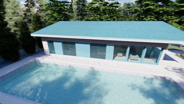 Проект "BLUE" | Индивидуальный проект эко-дачи смотреть онлайн