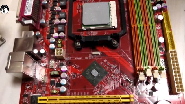 Обслуживание ПК и ремонт на Socket AM2 AMD (разбор, смазка, Windows 7) смотреть онлайн
