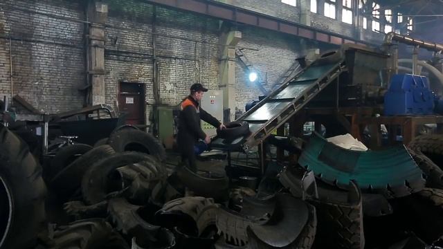 Переработка шин – Оборудование для переработки шин в крошку смотреть онлайн