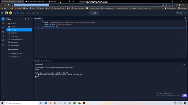 How to Make A Discord Welcome Bot On Repl.it! смотреть онлайн