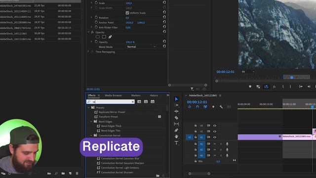 Как сделать крутой ЗУМ переход в Adobe Premiere Pro 2022 смотреть онлайн
