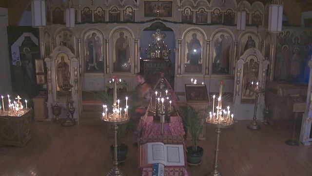 16 Апреля 2020 в 6:00 вечера. Утреня с чтением 12-и Евангелий смотреть онлайн