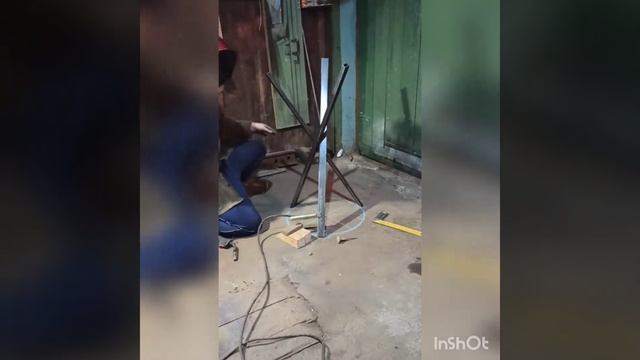 Стол своими руками ( подстолье из профиля) смотреть онлайн