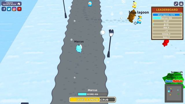 SnowFight.io Gameplay and Review смотреть онлайн