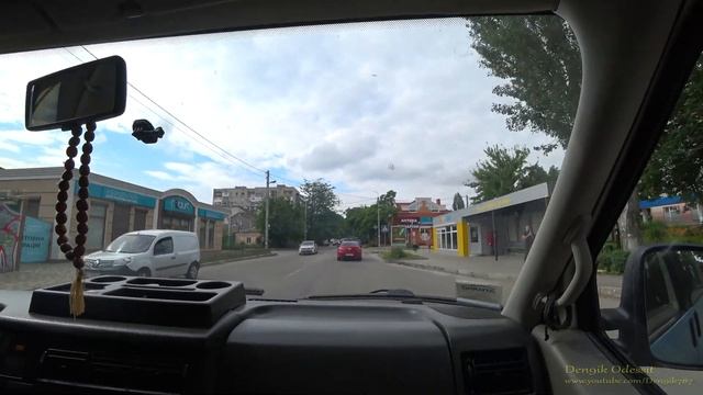 Херсон улица Потемкинская ( улица Карла Маркса ) прогулка на автомобиле лето 2021 4K смотреть онлайн