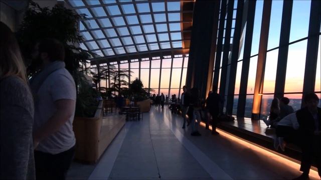20 Fenchurch Street, "The Walkie - Talkie", Sky Garden смотреть онлайн