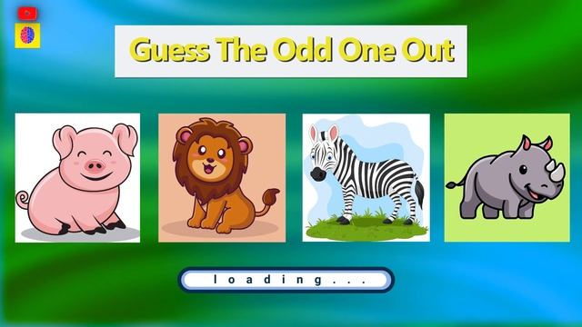 Guess The Correct Shadow & Guess The Odd One Out