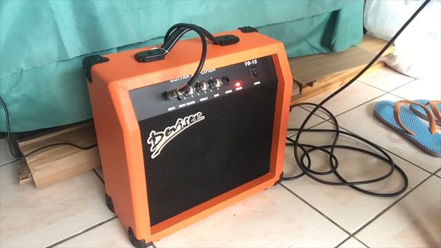 Deviser TG-15 Electric Guitar Amplifier Unboxing and Sound Test смотреть онлайн