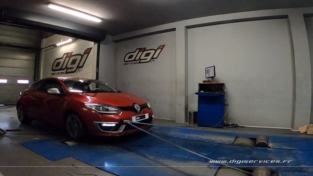 Renault Megane 3 2.0 DCI 165cv Reprogrammation Moteur @ 208cv Digiservices Paris 77 Dyno