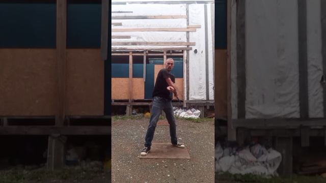 Отработка ударов трубой