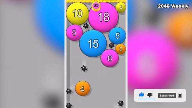 Puff Up (Voodoo) | Number Balls Max level Part 03 | 2048 Weekly смотреть онлайн