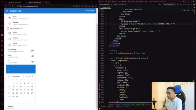 Why Quasar Framework Date Component (QDate) is the best date picker field! смотреть онлайн