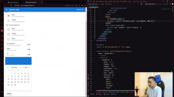 Why Quasar Framework Date Component (QDate) is the best date picker field!