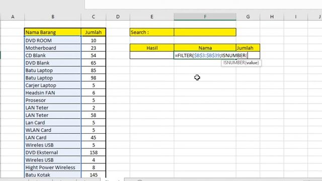 Membuat Pencarian Data di Microsoft Excel || Tutorial Excel смотреть онлайн