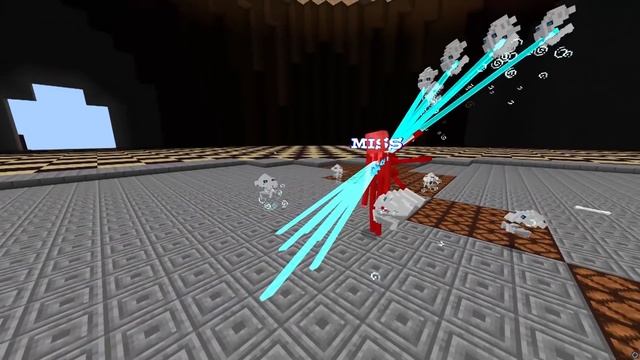 Team Undertale (Gaster, Sans, Papyrus, Chara) VS Team CreepyPasta [Minecraft PE] смотреть онлайн