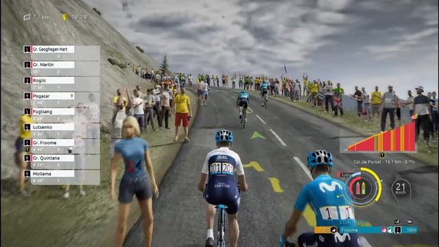 Le Tour de France 2021 (PC Edition) | Тур Де Франс 2021 | Israel Start-Up Nation / Этап #17 смотреть онлайн