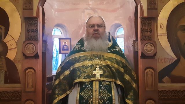 27 неделя по Пятидесятнице. Воскресная проповедь. смотреть онлайн