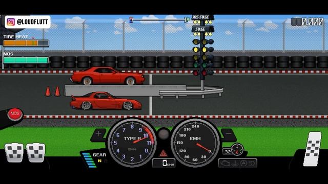 PIXEL CAR RACER - MAZDA RX-7 FD DRAG BUILD *2074 HP* смотреть онлайн