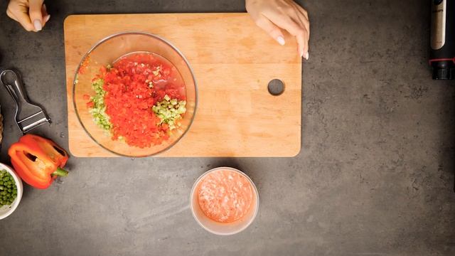 Холодный гаспачо — классический испанский легкий суп