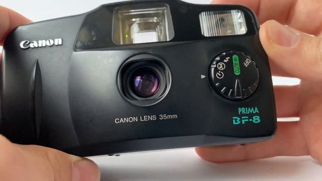 35mm film camera Canon Prima BF-8 смотреть онлайн
