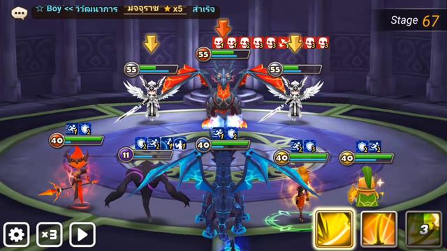 Summoner Wars - TOA Hard 67 (Akroma) with Dark Elemental 3 Star смотреть онлайн