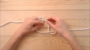 Бурлацкая петля на веревке, как ее завязать