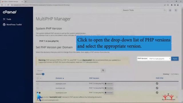 How to Set the PHP Version per Domain using cPanel with OurChurch.Com смотреть онлайн