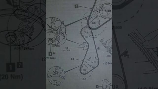Audi 80 1.6/2.0; 100 2.0; A6 2.0 : 1991-1997г установка зажигания метки грм смотреть онлайн