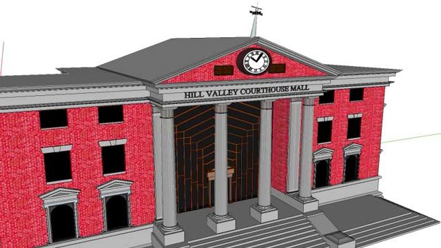 BTTF Hill Valley Sketchup смотреть онлайн