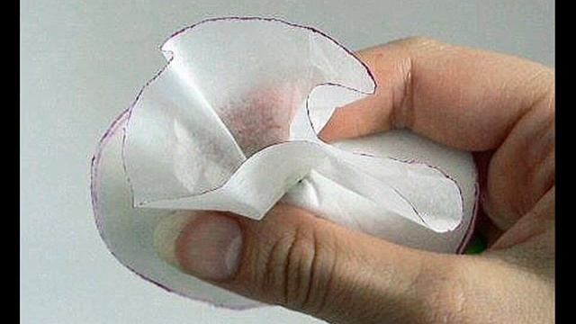гвоздики из салфеток - так просто!  ////  Clove Of Tissues - So Easy!