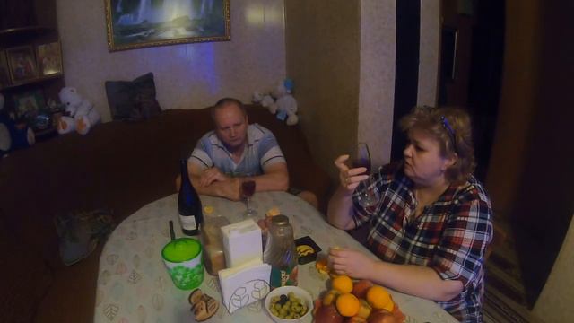 Встреча Нового 2023 года!!! Видеосвязь с сыном Денисом,который в Армии!!! 01.01.2023 г. смотреть онлайн