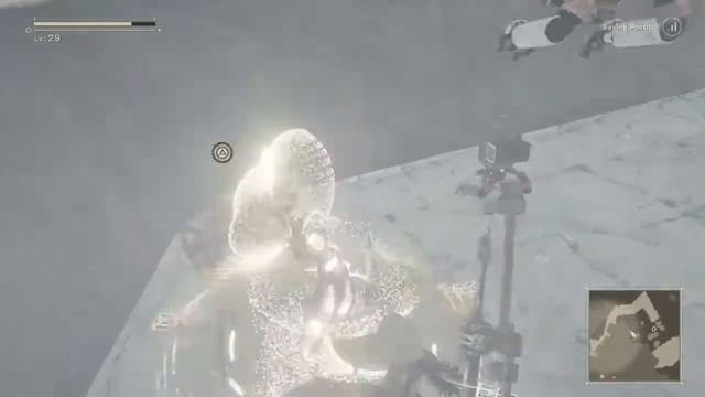 NieR Automata:9s Flooded City long jump(PS4) смотреть онлайн