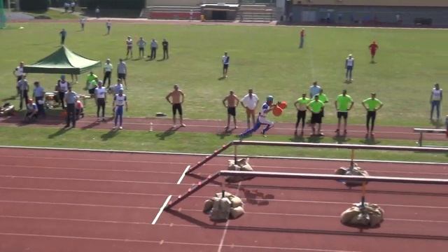 National Record Slovakia. Firesport 100 meters. Marián Rerko - 15.77 sec. смотреть онлайн