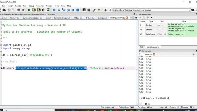 Machine Learning | Limiting the number of Columns of a dataset | Feature Engineering смотреть онлайн