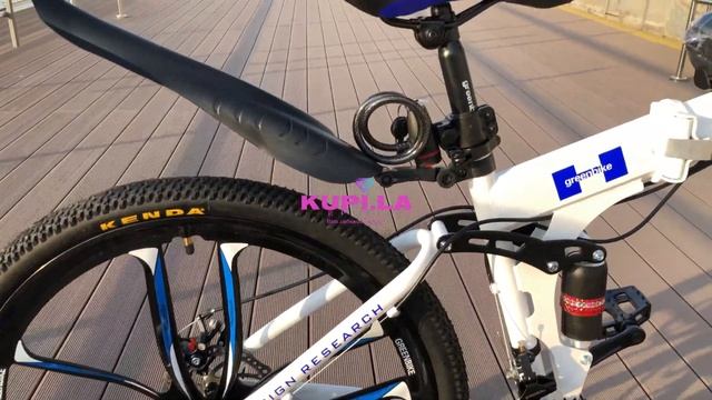 Велосипед складной на литых дисках GREEN BIKE смотреть онлайн