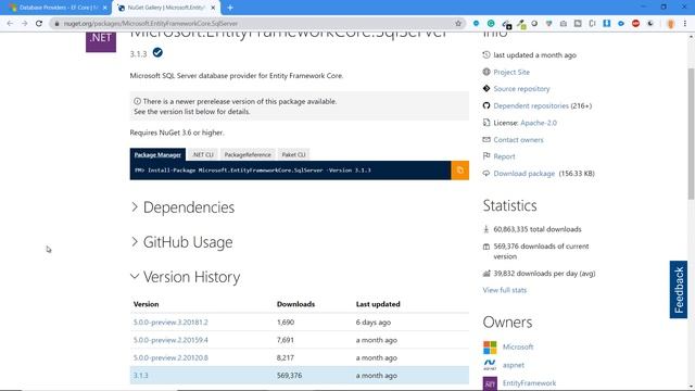 (#43) How to install entity framework (ef) core | Asp.Net Core tutorial смотреть онлайн