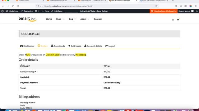 Add the product image to Woocommerce my account order view | Codesfever смотреть онлайн