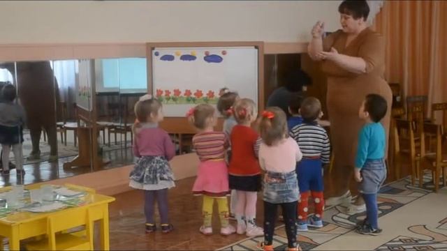 НОД "Дождик, дождик, веселей!..." смотреть онлайн