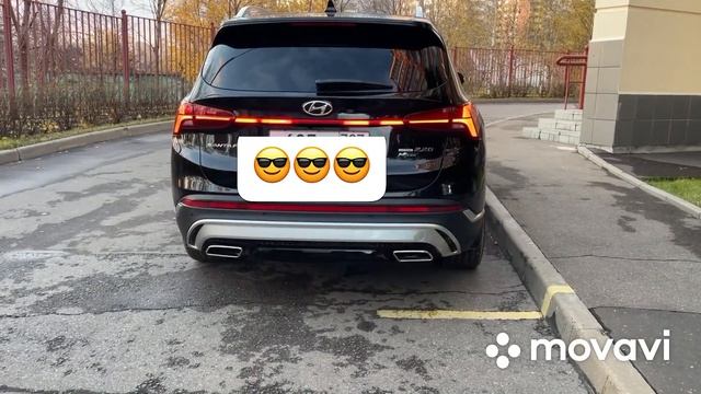 Дополнительный стоп-сигнал на Hyundai Santa Fe 2021 смотреть онлайн