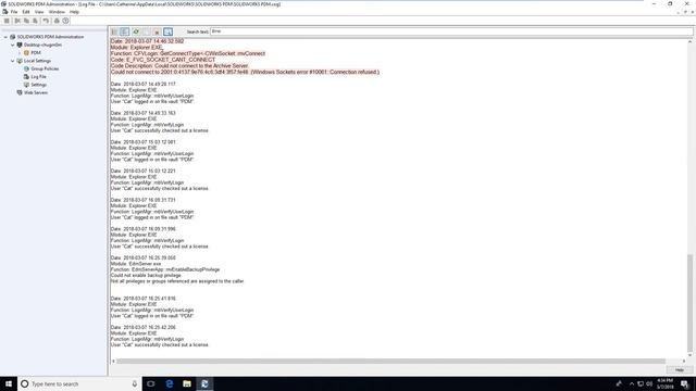 Video Tech Tip: Accessing SOLIDWORKS PDM Log Files смотреть онлайн