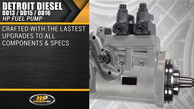 Detroit DD13, DD15, DD16 High Pressure Fuel Pump Replacement, Problems, Symptoms of a failing pump смотреть онлайн