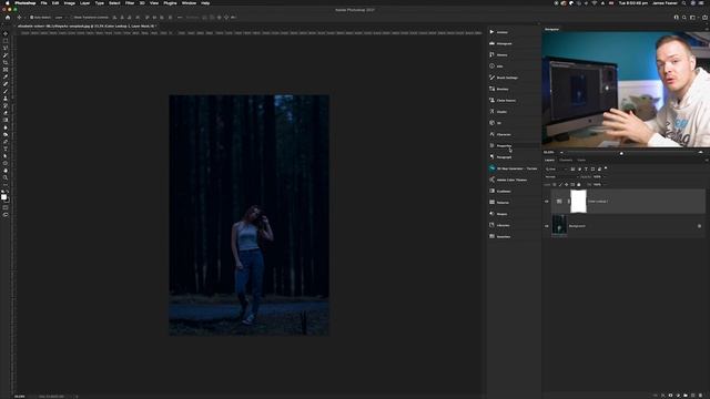 Turn Day time into Night time Using Photoshop CC #2MinuteTutorial смотреть онлайн