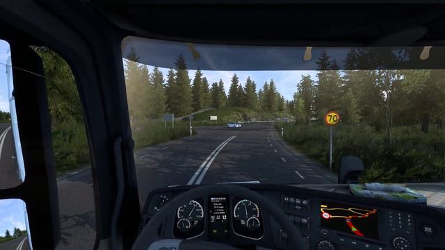 MERCEDES BENZ ACTROS BY DOTEC / OREBRÖ - LİNKÖPİNG | ETS2 #vlog #roleplay #realisticdriving 1.48 смотреть онлайн