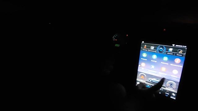 видео снято по просьбе, показать как управляется магнитола в движении. смотреть онлайн