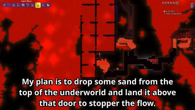 Terraria, but the Entire World is Flooded with Lava... смотреть онлайн