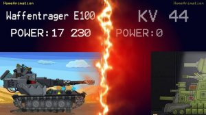 Cравнить Mощность ⚔️ Босс Kv99 (Valhalla toons) vs Мега танки ⚔️Мультики про танки ⚔️ARENA⚔️