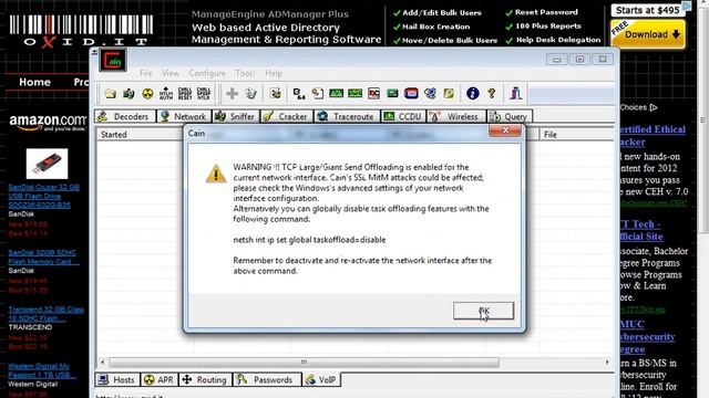 Using Cain and Able in a Private Lab смотреть онлайн