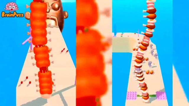 Sandwich Runner & Best Funny Mobile Games Max Levels Game Mobile NEW Update Gameplay Ios Android